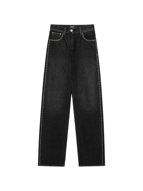 Versace jeans rectos con apliques