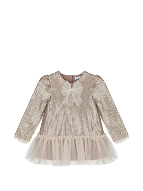 Abel & Lula sequin-embellished ruffled dress