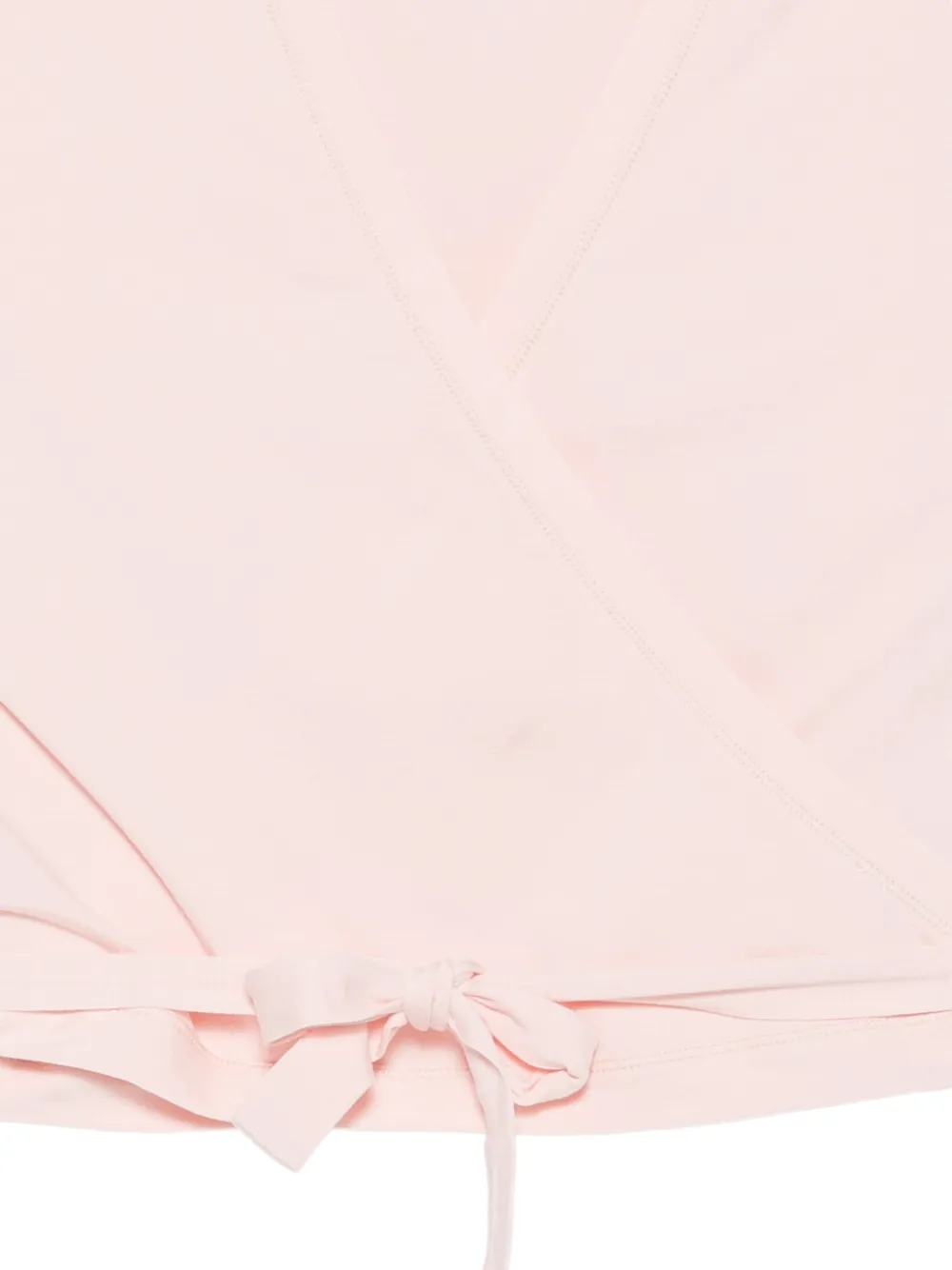 Repetto wrap-style tie-fastening top Roze