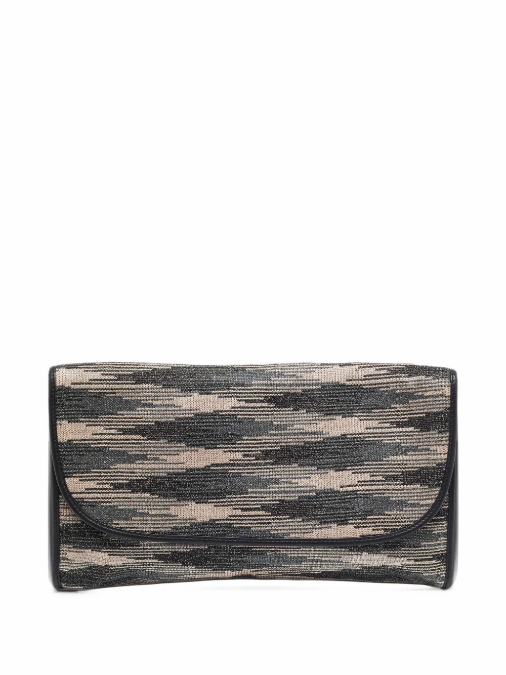 Missoni Pre-Owned Gestrickte Clutch - Schwarz