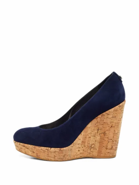Stuart Weitzman Corkswoon wedge pumps
