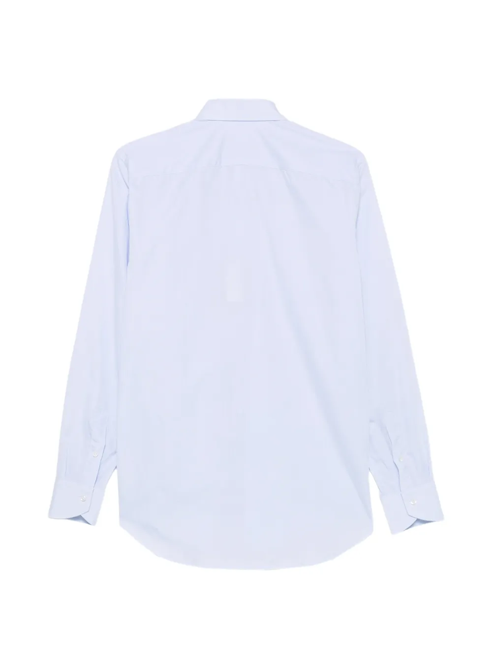 Canali long-sleeve button-down shirt Blauw