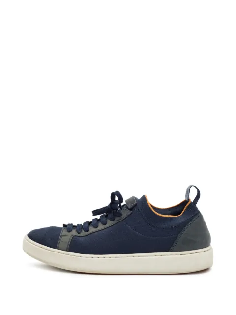 Santoni stretch-knit sneakers