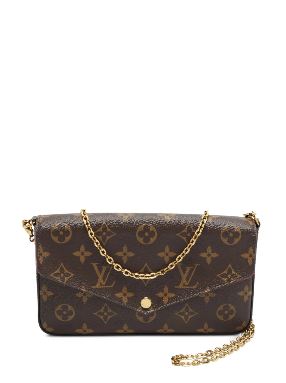 Louis Vuitton Pre-Owned 2020 Felicie Monogram shoulder bag - Braun