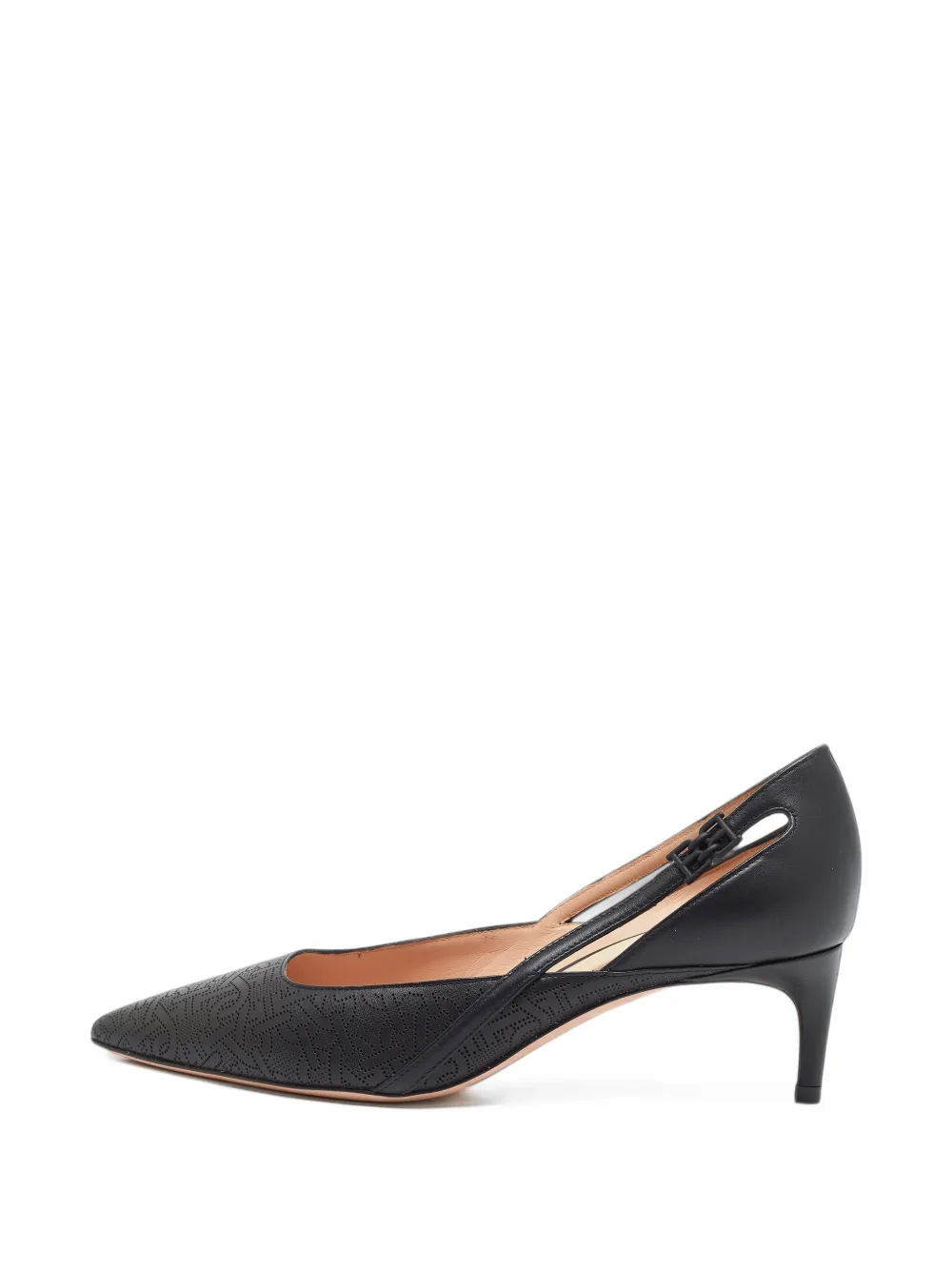 Bally Elsa laser-cut pumps in Black