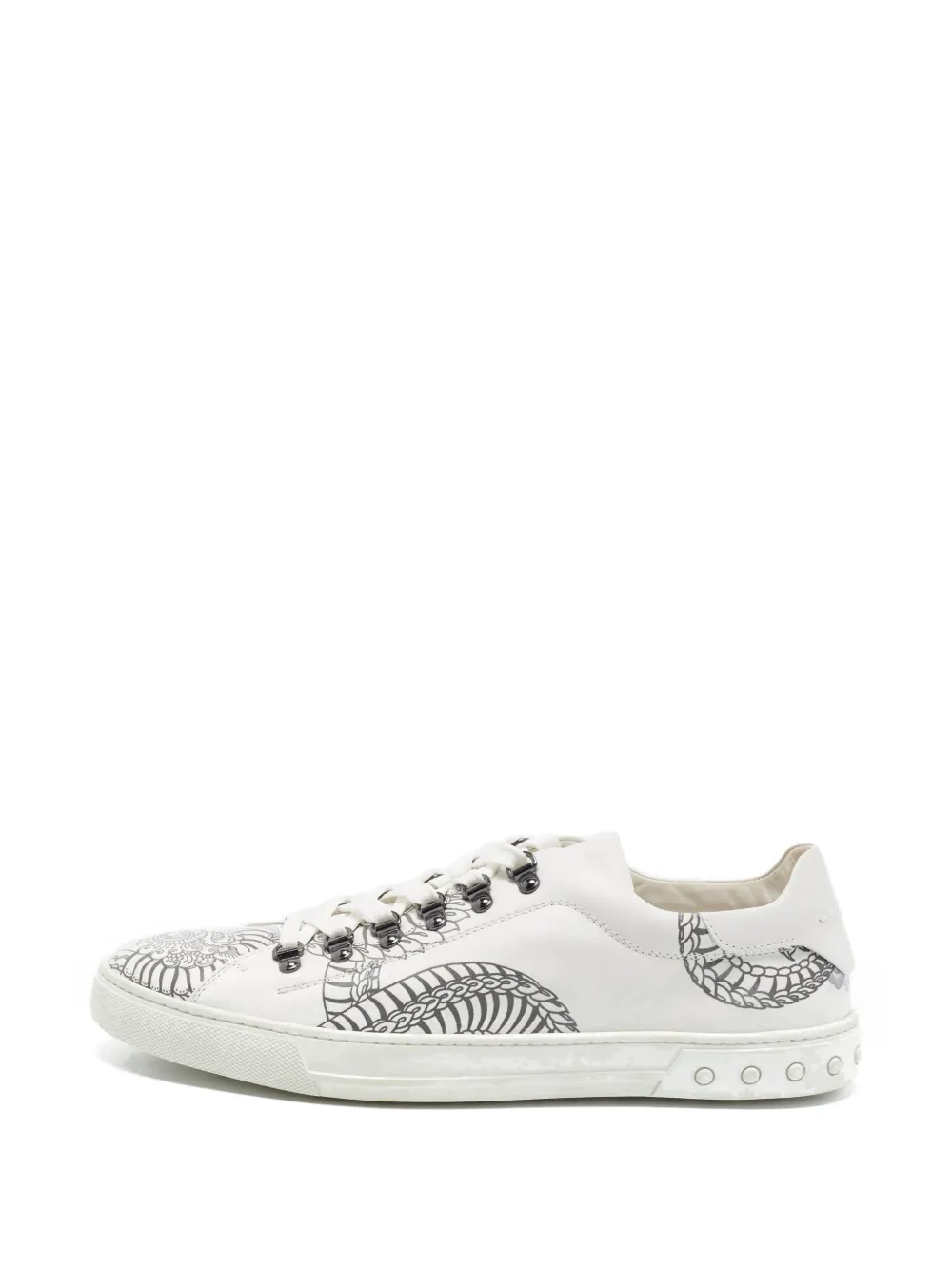 Tod's Vintage ローカット レザースニーカー | ホワイト | Image 1