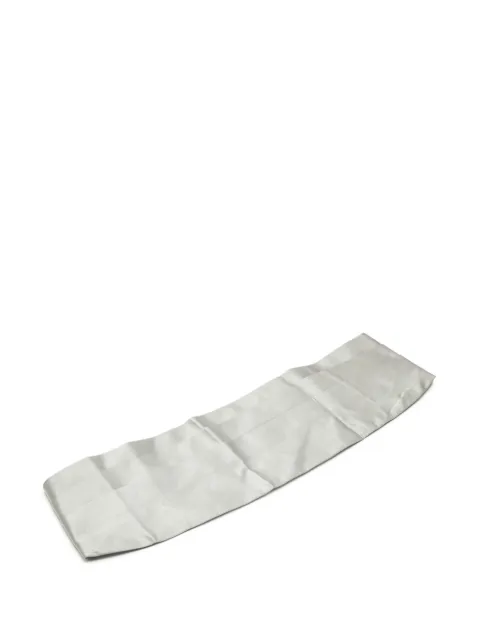 Emporio Armani Pre-Owned pleated silk cummerbund