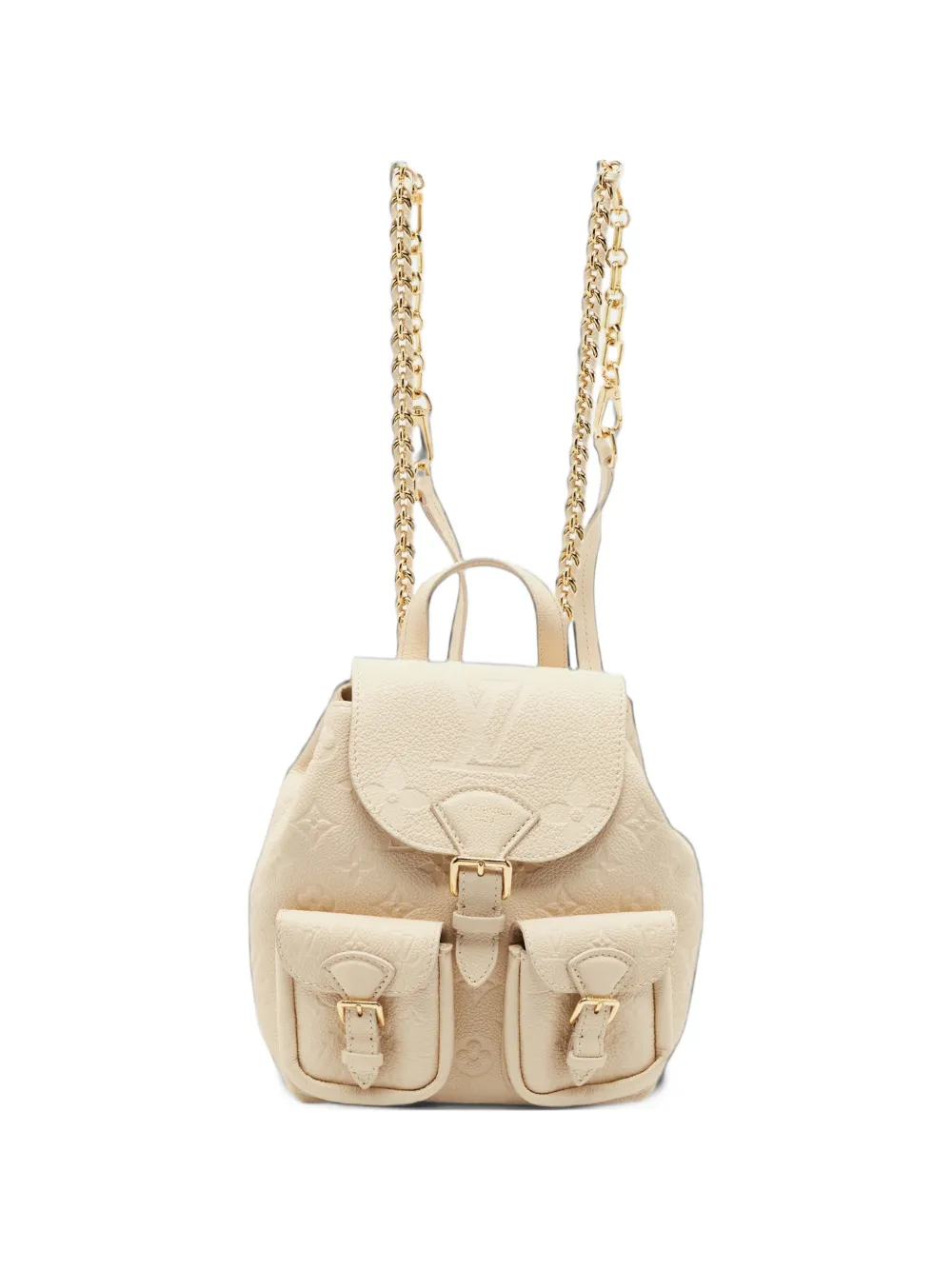 Louis Vuitton Pre-Owned Zaino Backup Monogram Empreinte - Toni neutri