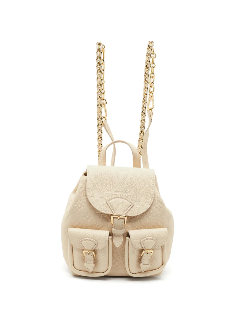 Louis Vuitton Pre-Owned Zaino Backup Monogram Empreinte - Toni neutri