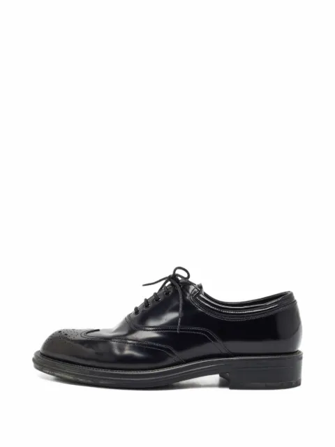 Prada Pre-Owned brushed Oxford shoes