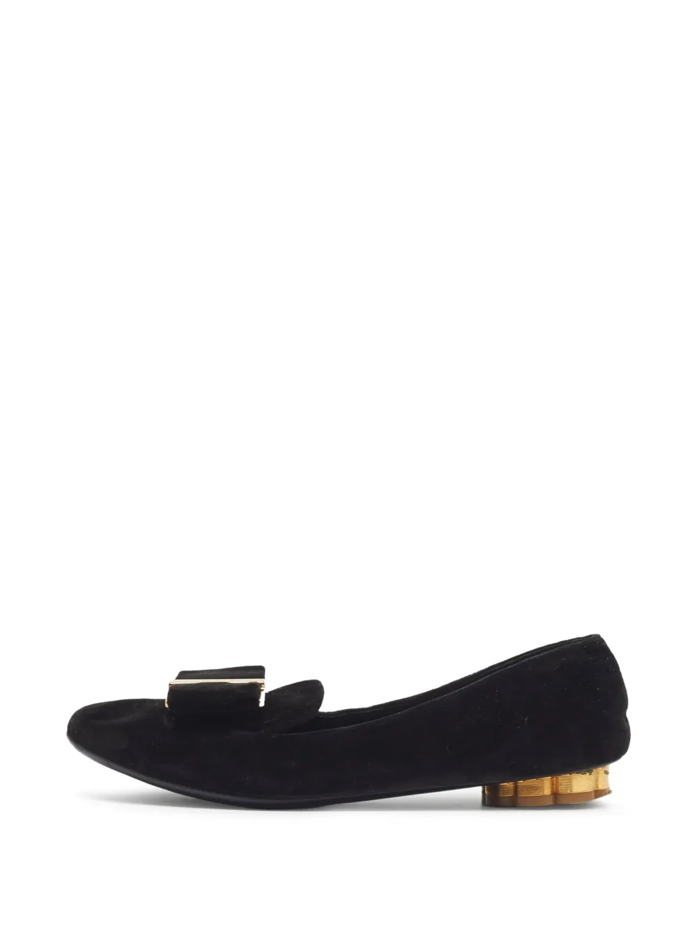 Ferragamo Pre-Owned Sarno Bow ballet flats - Schwarz