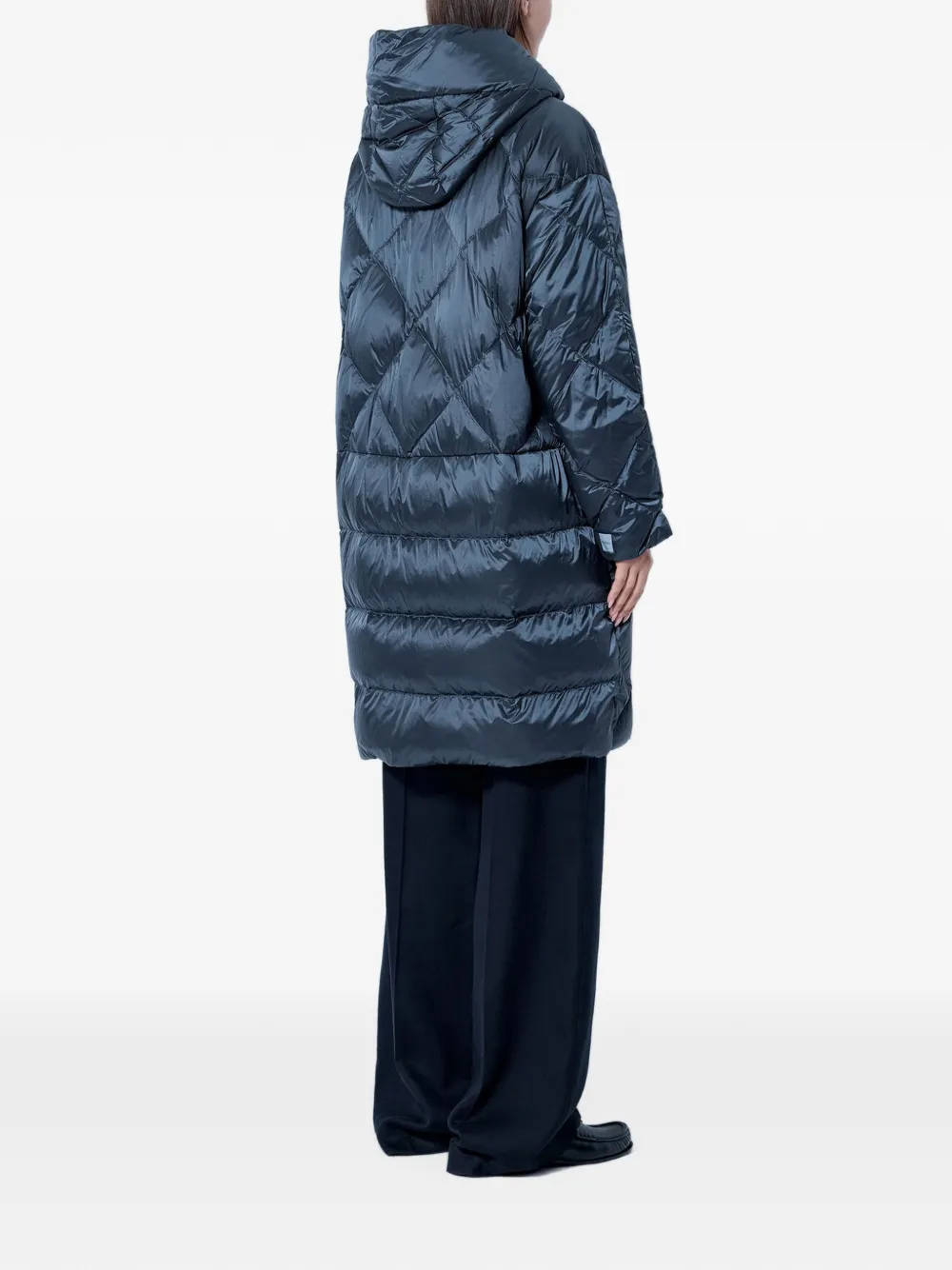 Max Mara Gewatteerde jas Blauw