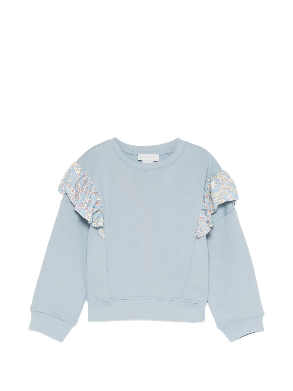 Stella McCartney Kids ruffled sweater - Blu