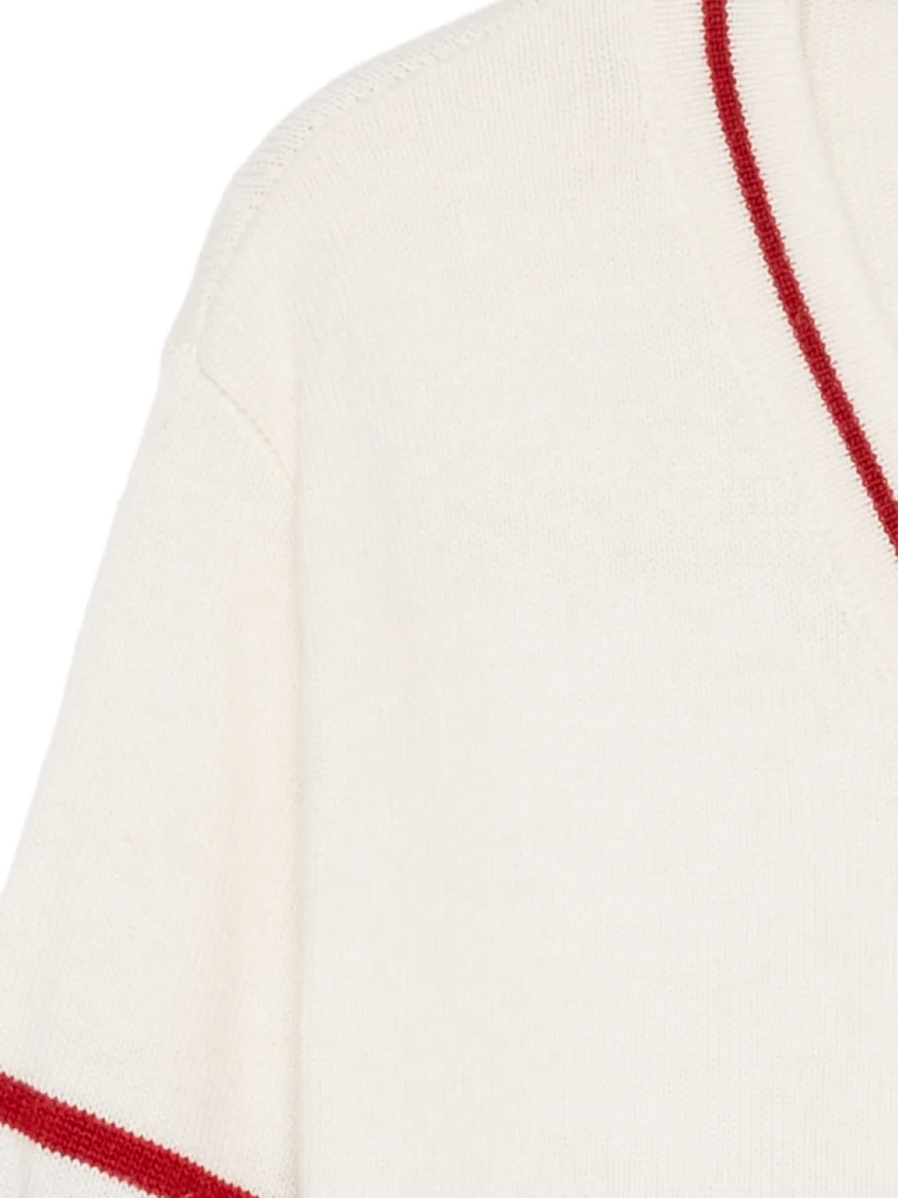 Stella McCartney Kids Varsity cardigan Beige