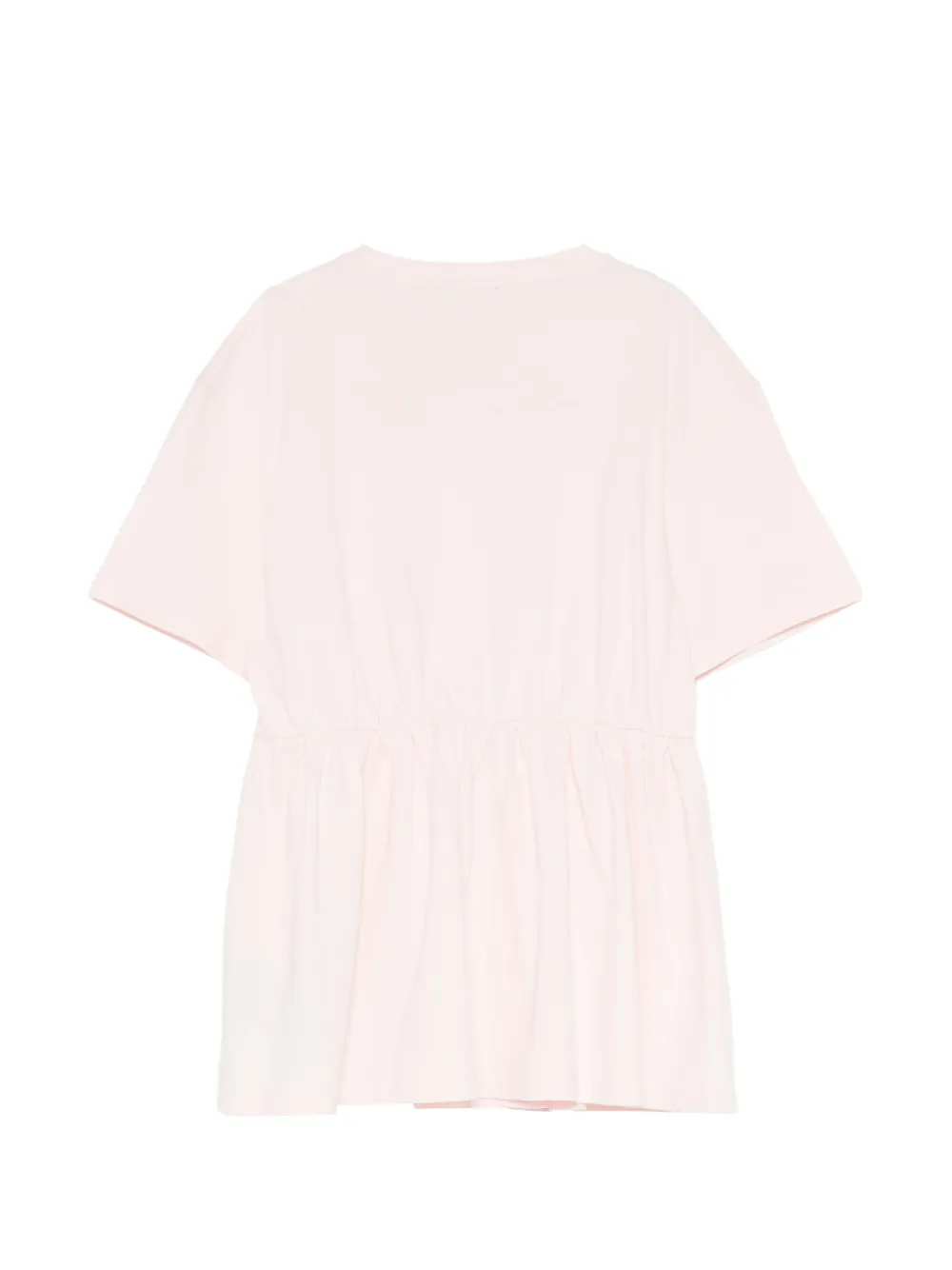 Balmain Kids logo-print dress Roze