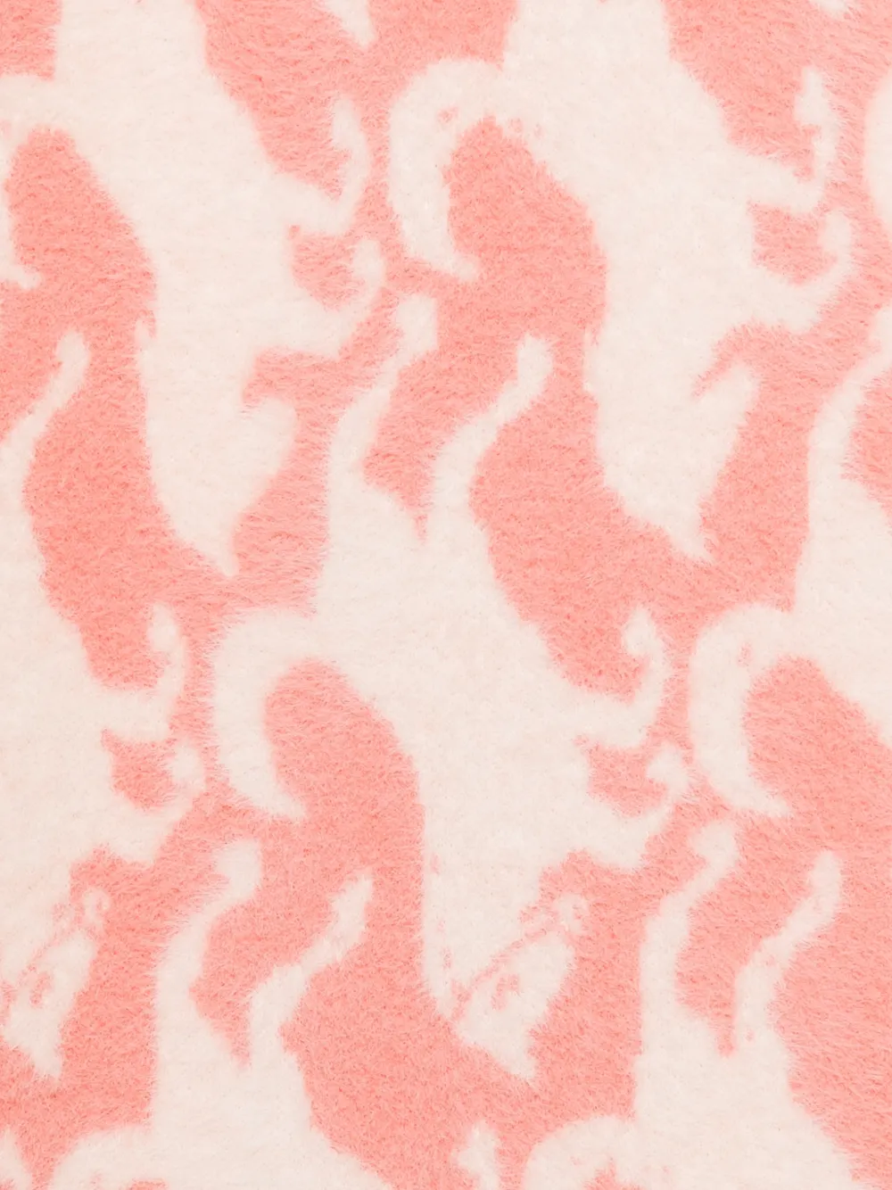 Stella McCartney Kids horse-intarsia scarf Roze