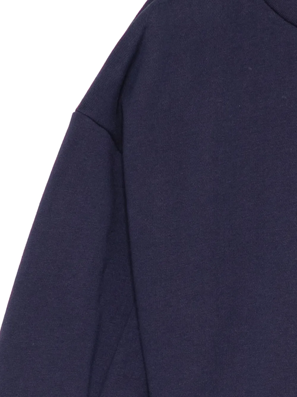 Stella McCartney Kids logo-patch sweater Blauw