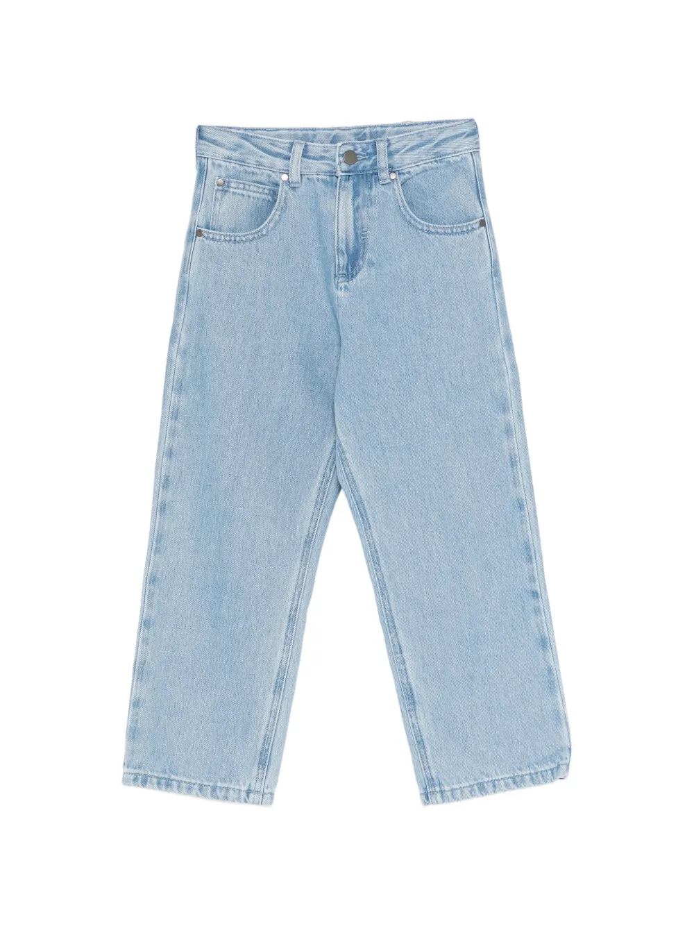 Stella McCartney Kids straight-leg jeans Blauw