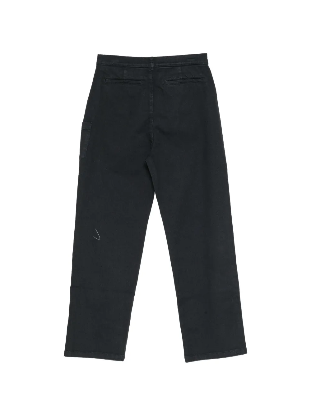 Balmain Kids logo-plaque jeans Zwart