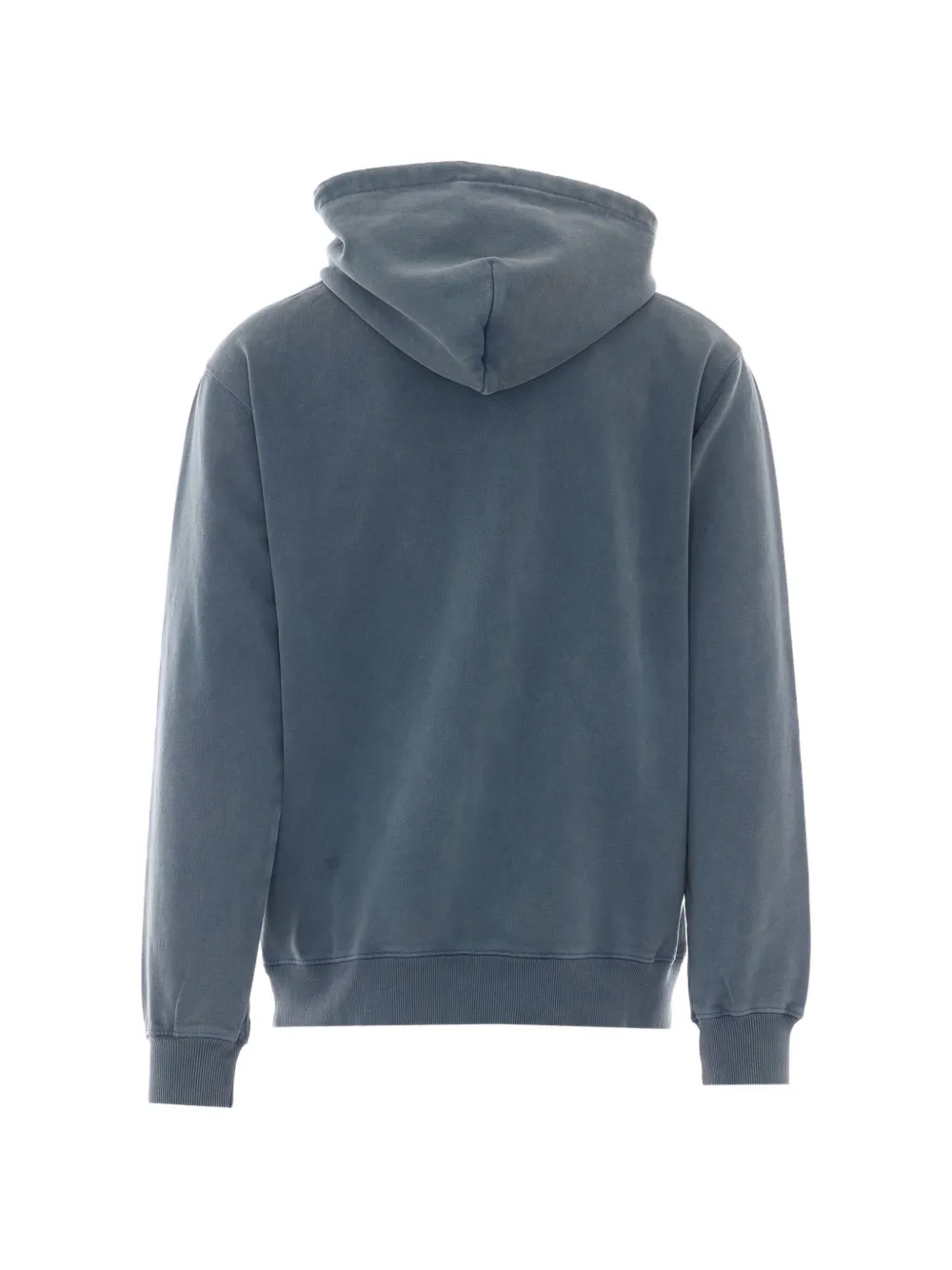 Drôle De Monsieur logo-print drawstring hoodie Grijs