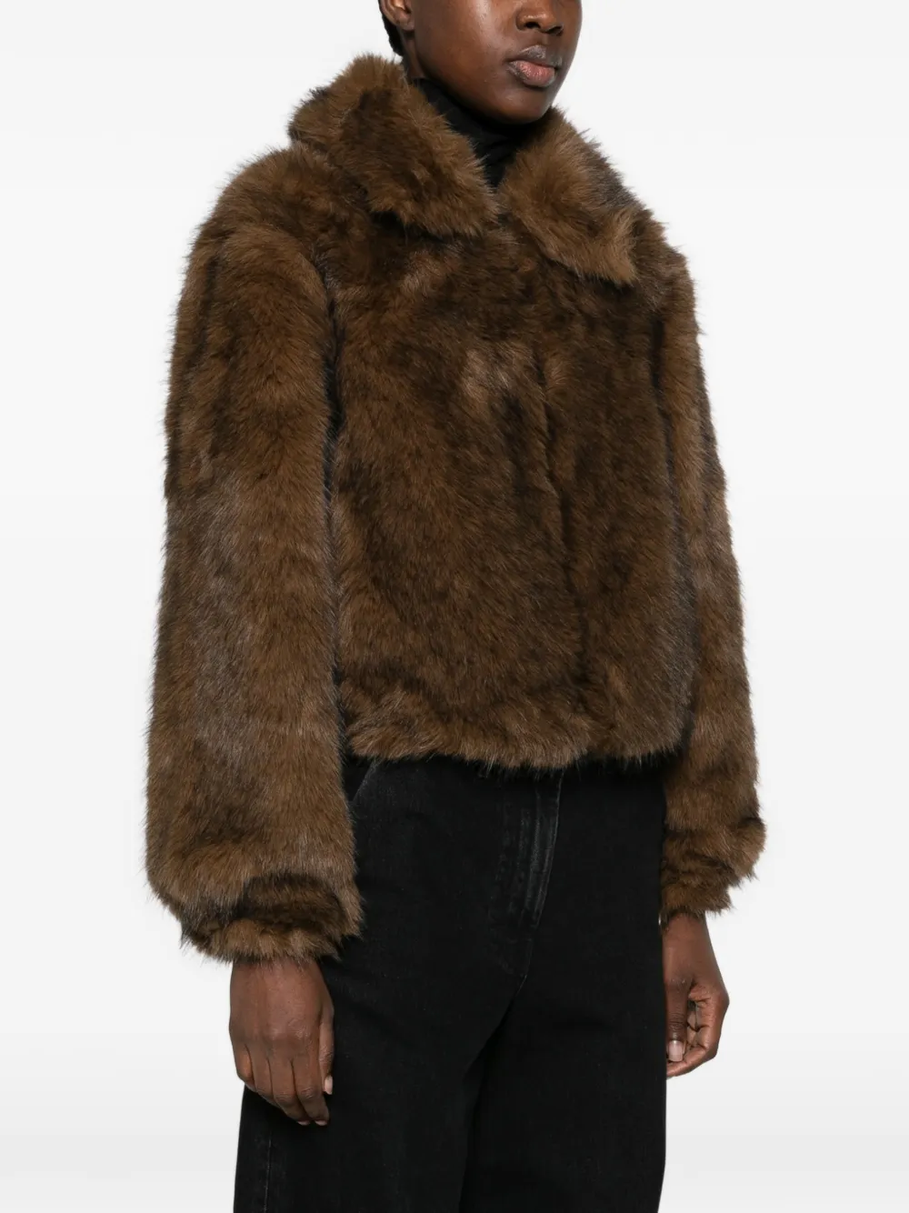 Canadian Alberta faux-fur jacket Bruin