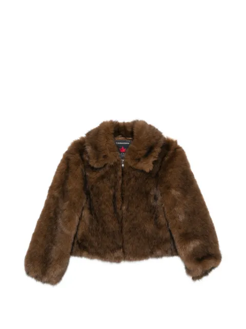 Canadian Alberta faux-fur jacket
