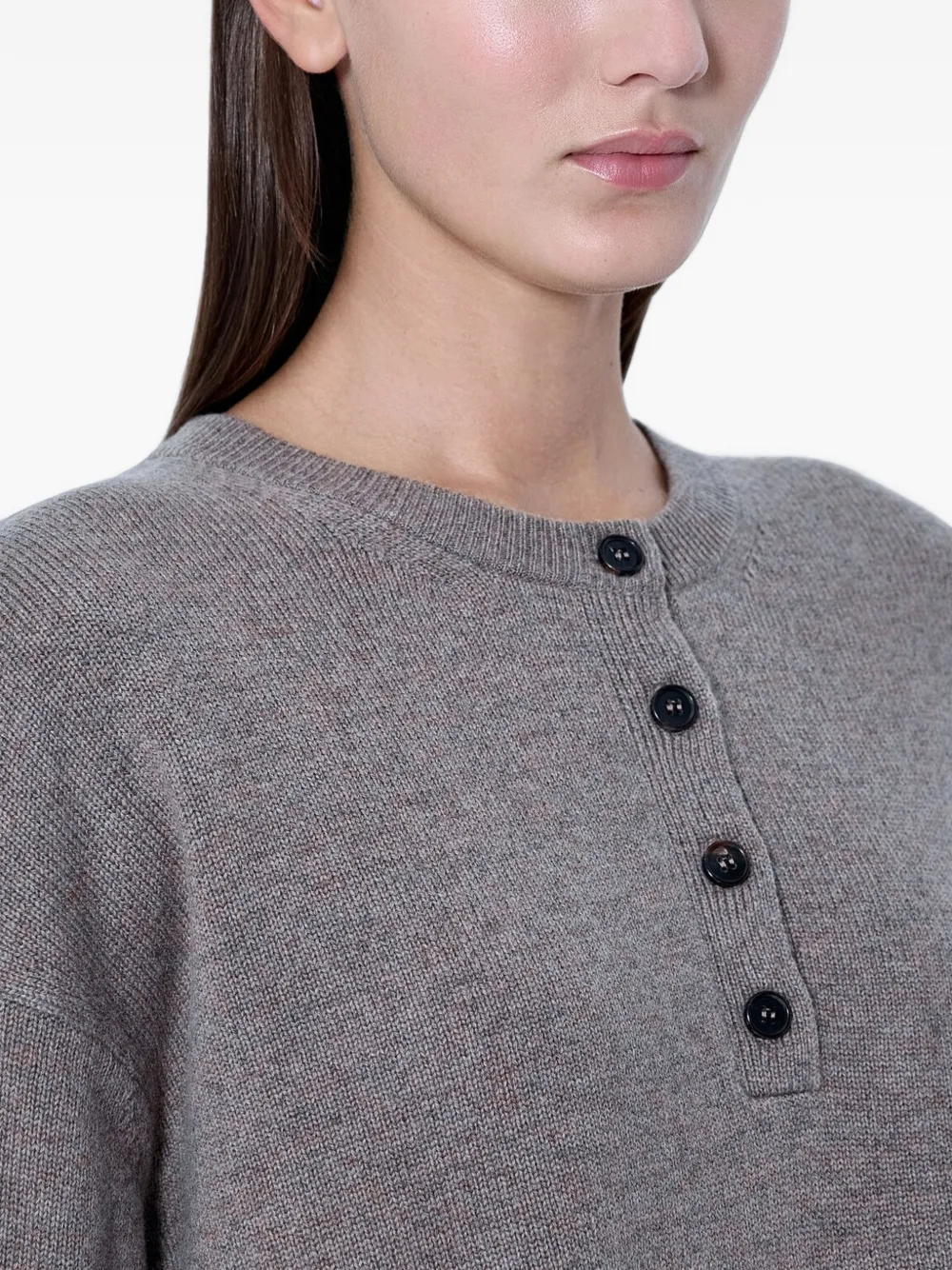 'S Max Mara Trui met knopen Grijs