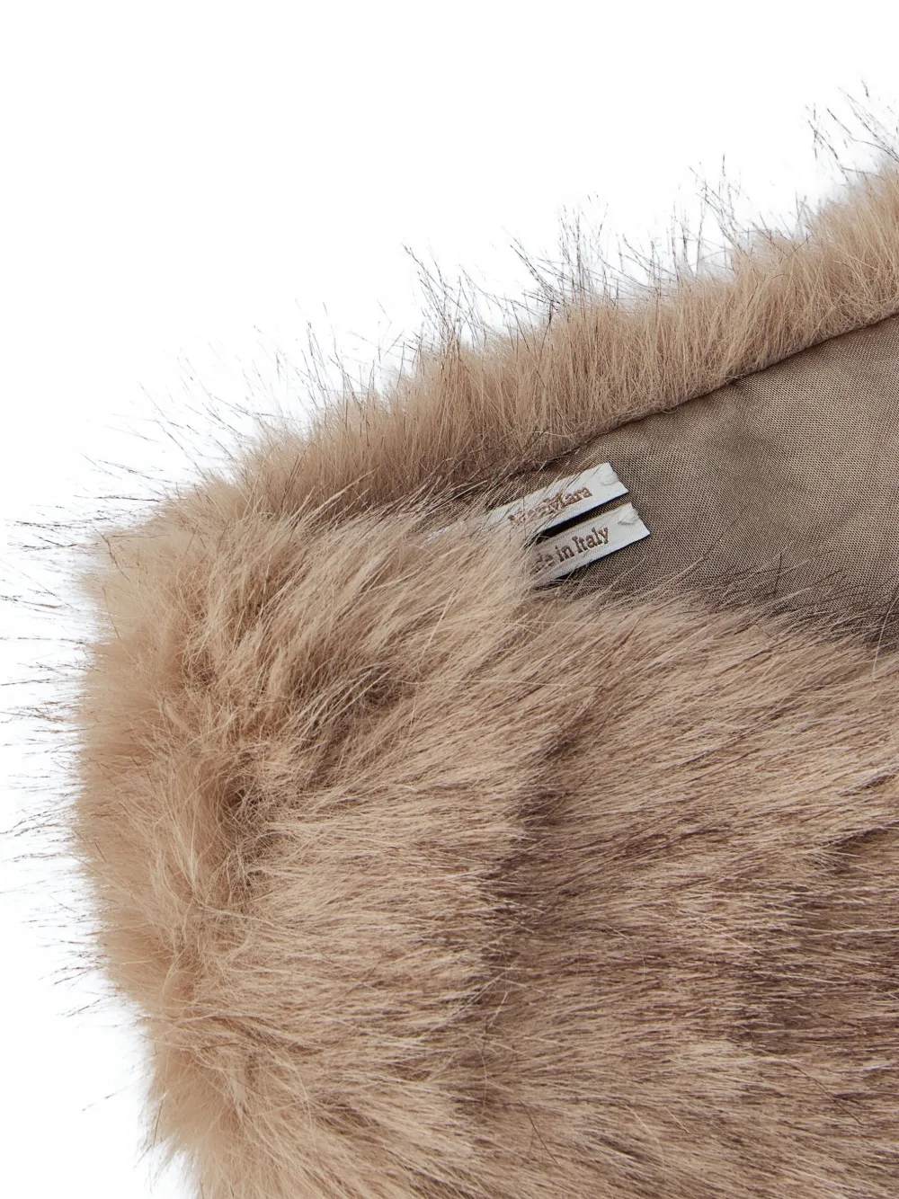Max Mara Sjaal met ketting Beige