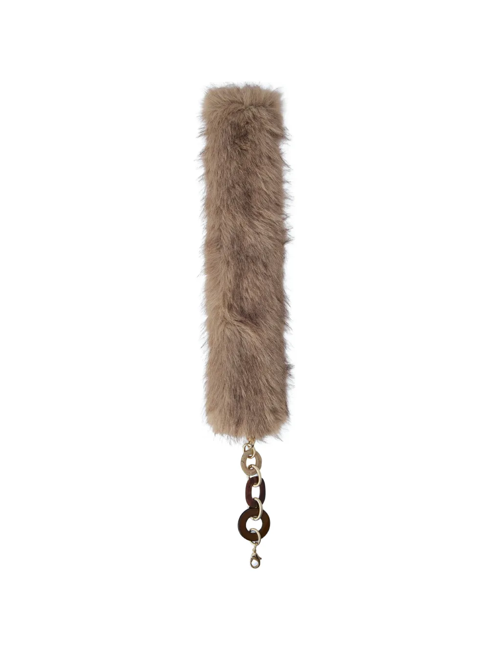 Max Mara Sjaal met ketting Beige
