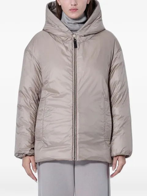 Max Mara hooded cashmere puffer jacket