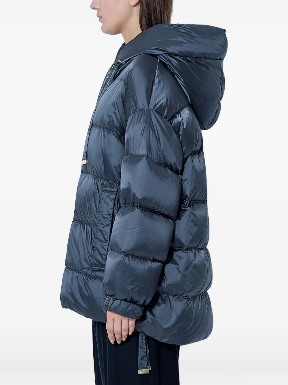 Max Mara Jack met capuchon Blauw