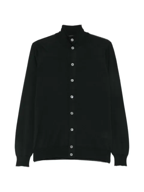 Filippo De Laurentiis button-up high-neck cardigan 