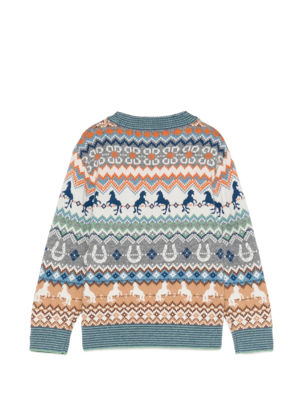 Stella McCartney Kids festive-multicolor sweater Wit