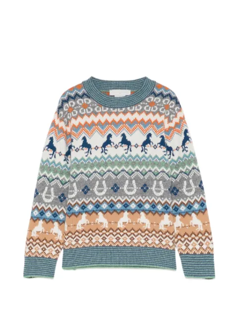 Stella McCartney Kids festive-multicolor sweater