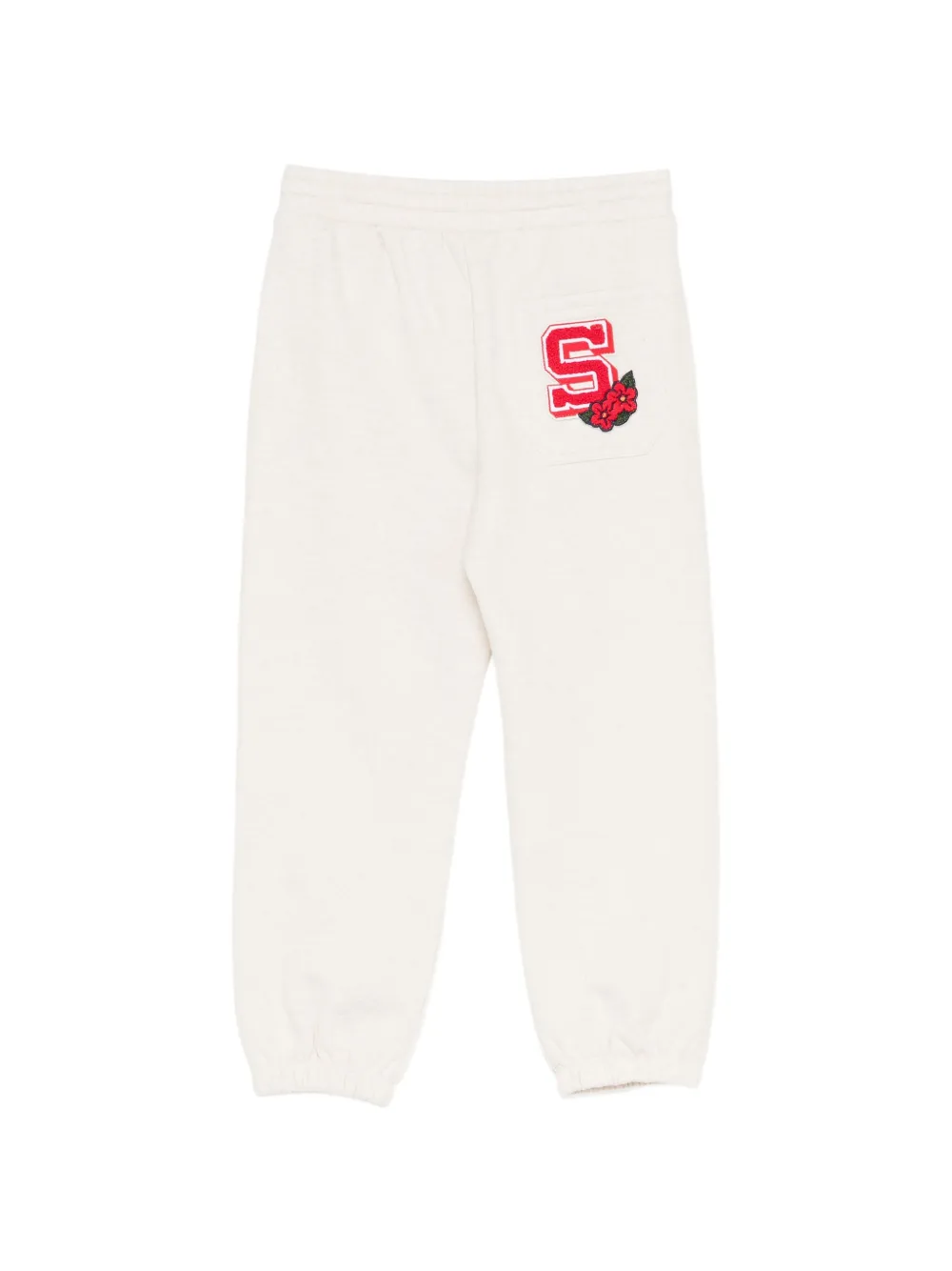 Stella McCartney Kids elasticated track pants Beige