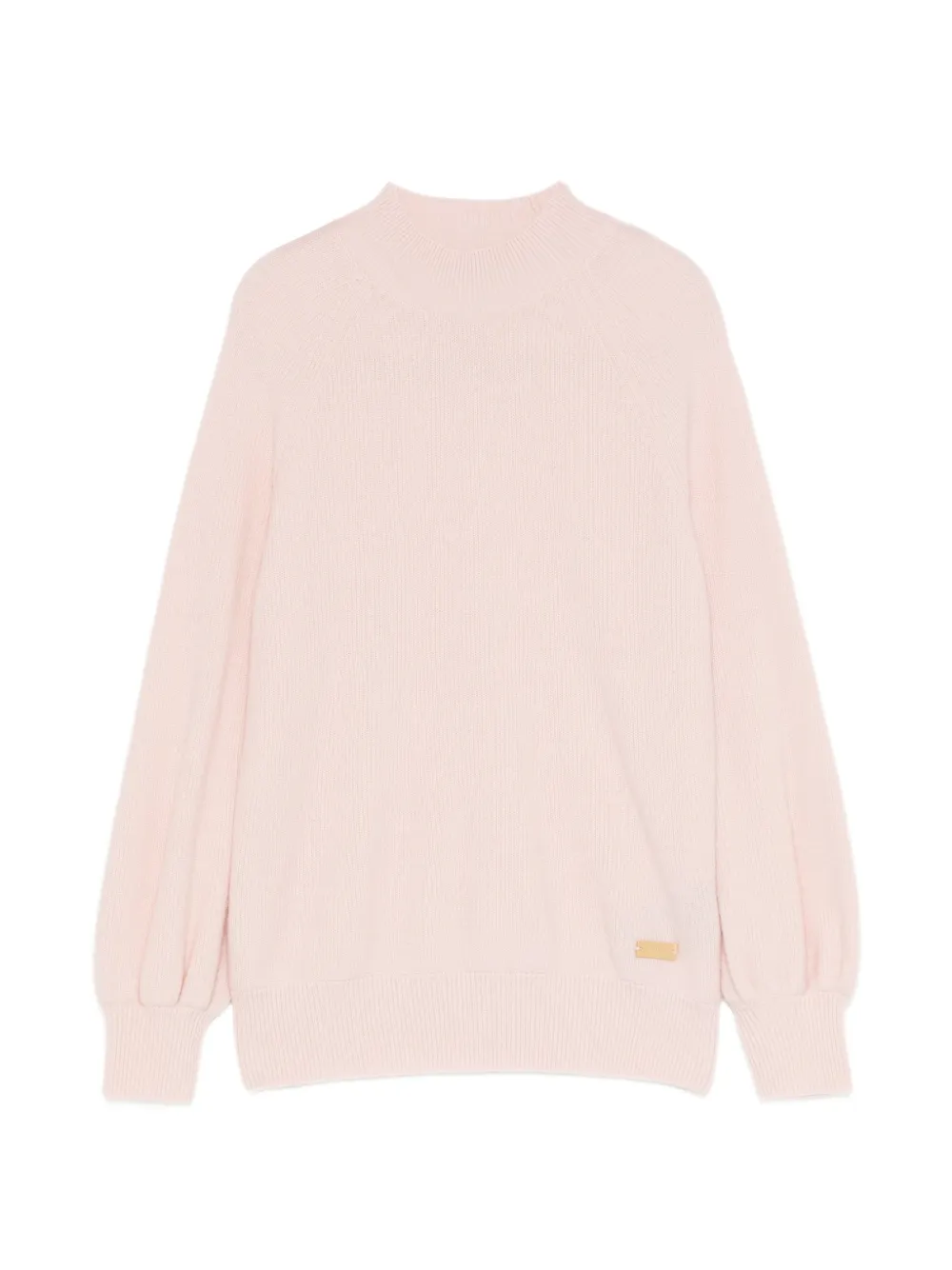 Balmain Kids logo-plaque sweater - Rosa