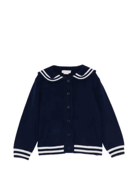 Stella McCartney Kids mix-knit cardigan