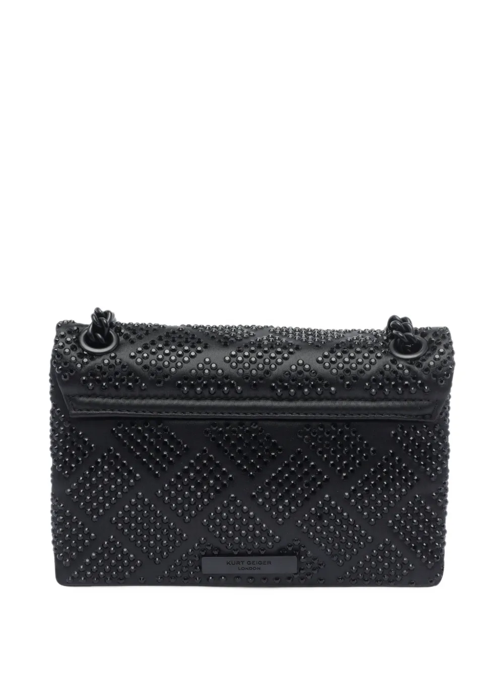 Kurt Geiger London mini crystal kensington bag Zwart