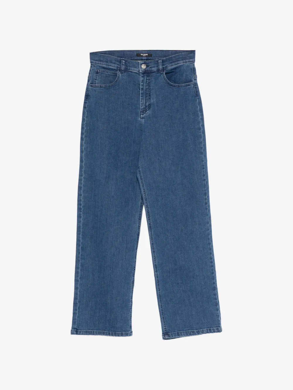 Balmain Kids 페이드 효과 청바지