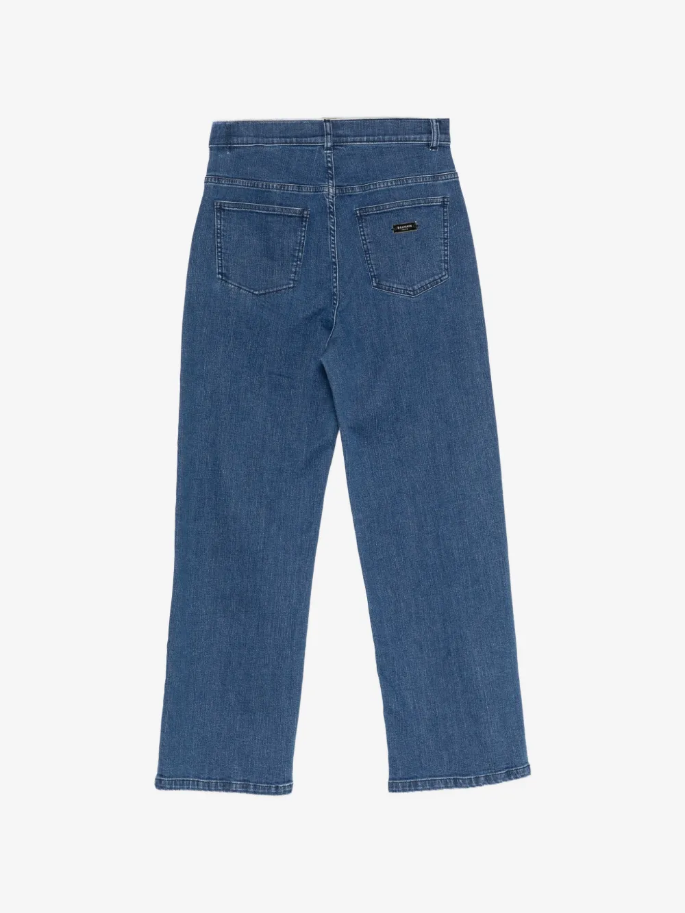 Balmain Kids 페이드 효과 청바지