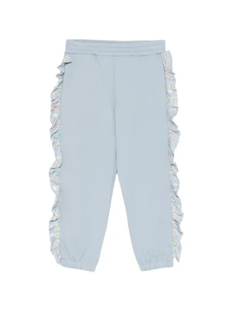 Stella McCartney Kids joggingbukser med flæsekant