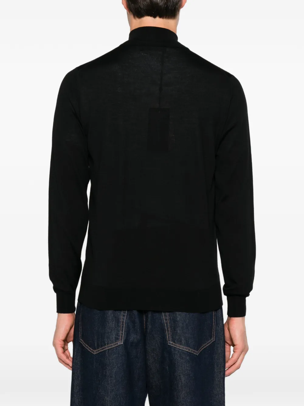 Filippo De Laurentiis button-up cardigan Zwart