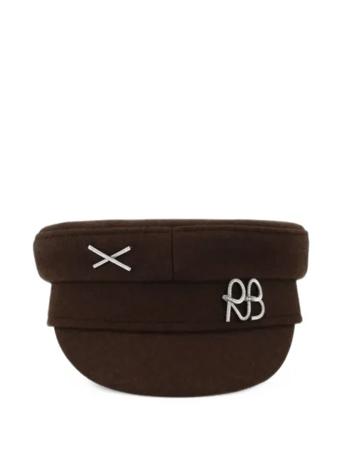 Ruslan Baginskiy logo-plaque baker boy hat