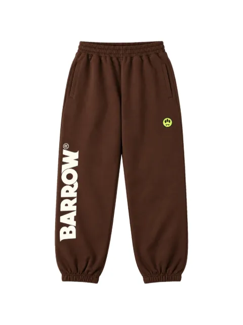 BARROW logo-print elasticated track pants