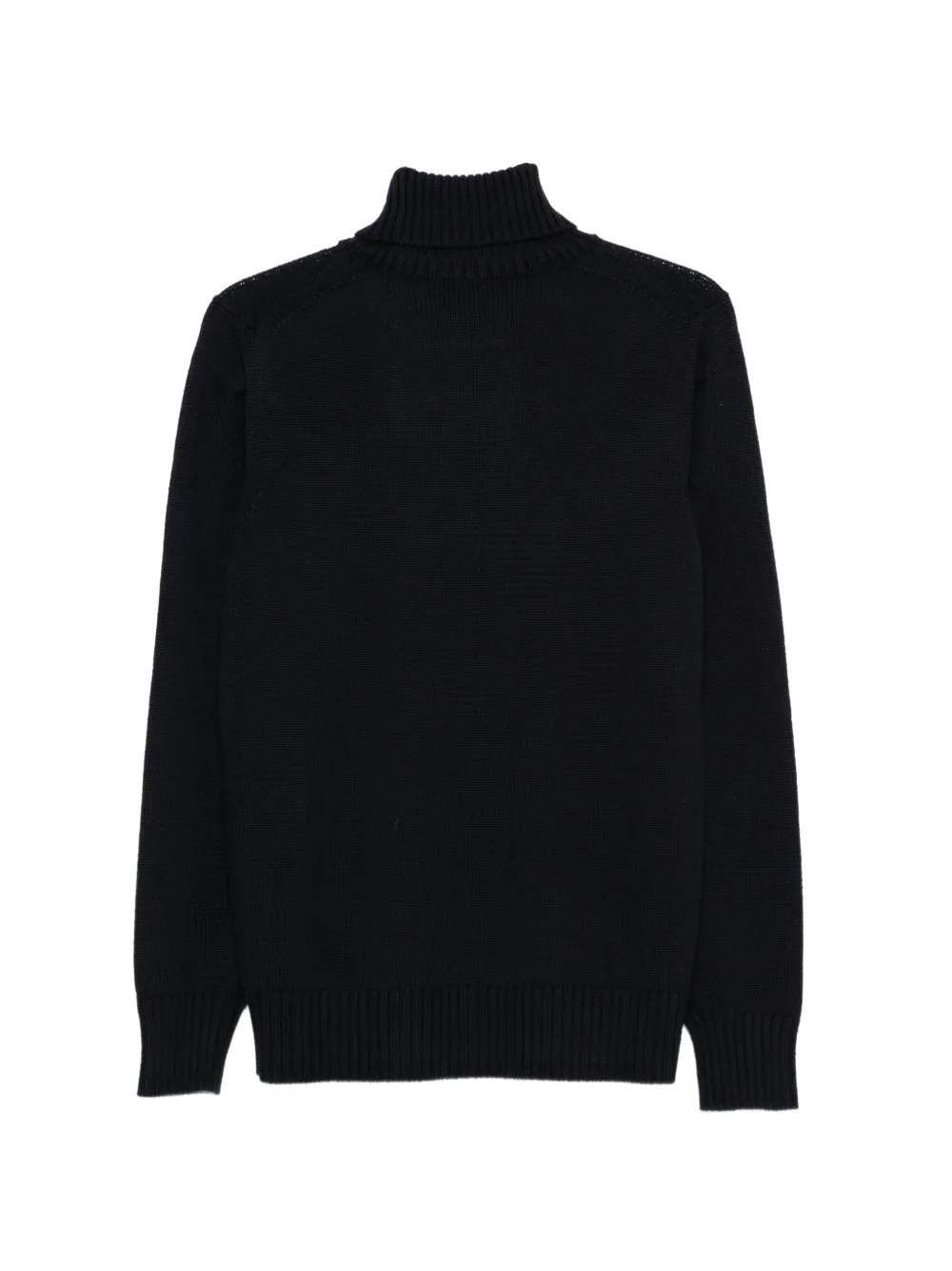 Kangra roll-neck knitted sweater Blauw