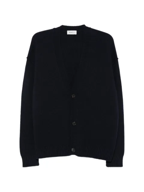 Diana Studio V-neck ribbed-trim cardigan