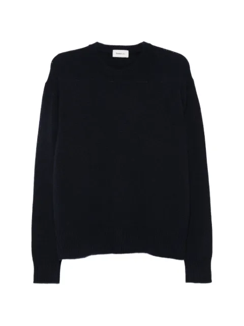 Diana Studio crew-neck ribbed-trim sweater