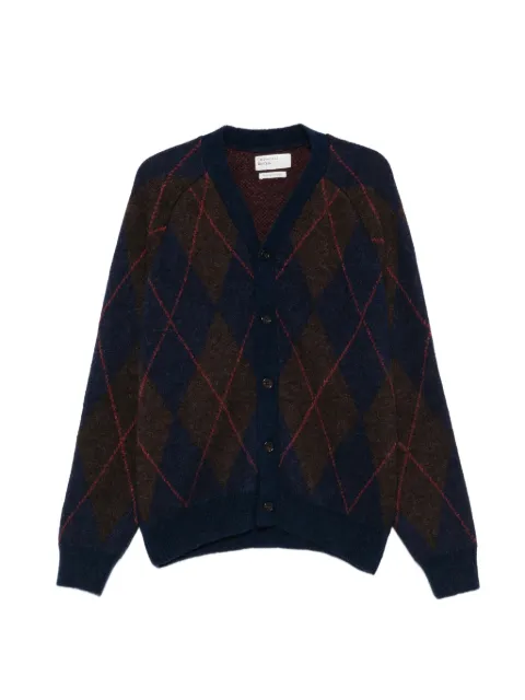 Universal Works David argyle-pattern cardigan