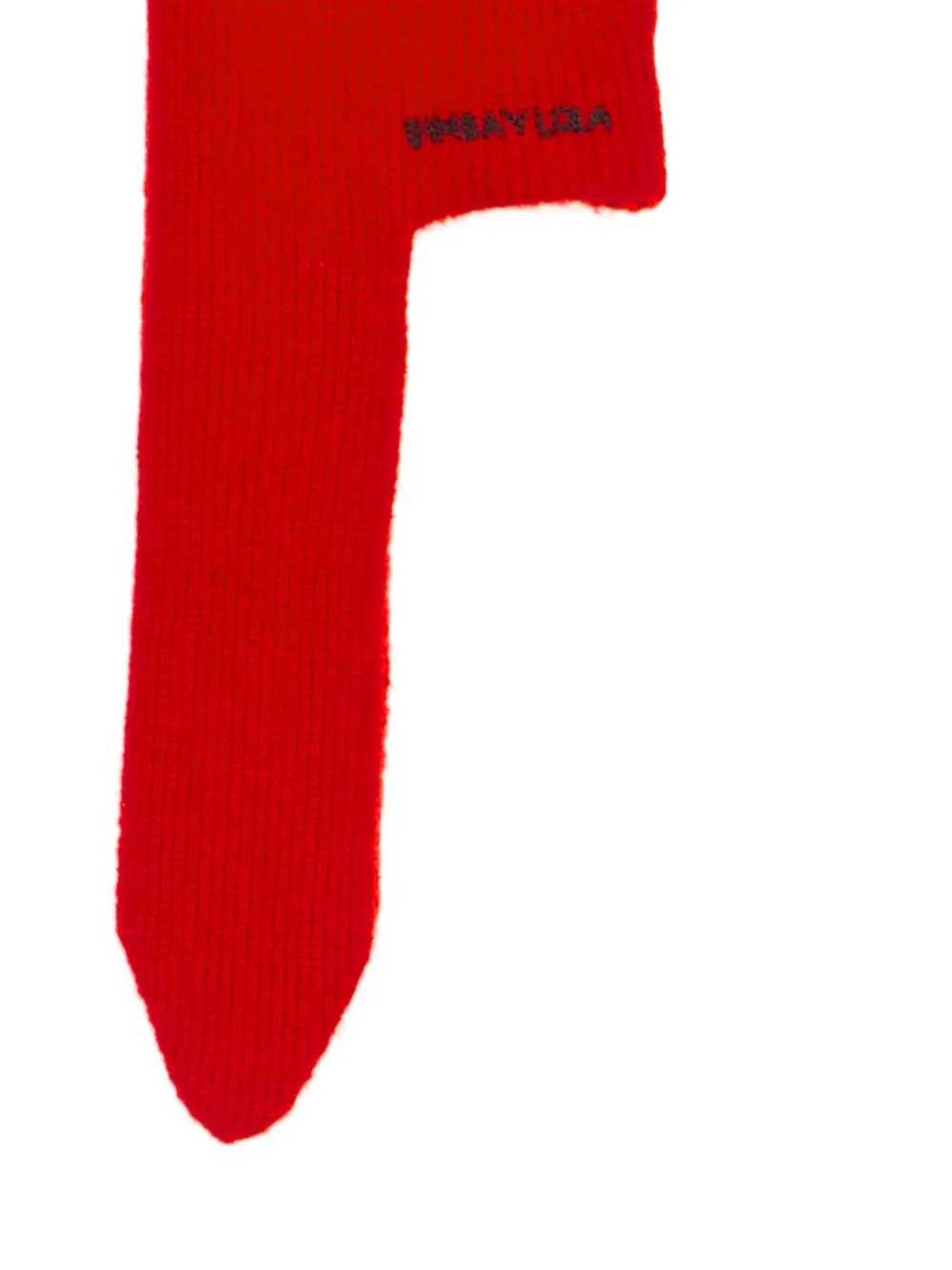 BIMBA Y LOLA red wool hood Rood