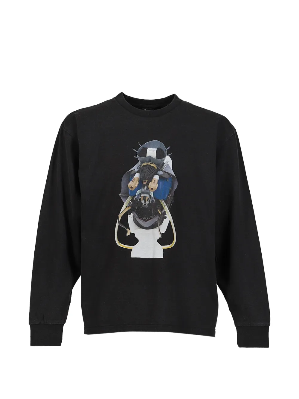 SHT Toby graphic-print long-sleeve T-shirt